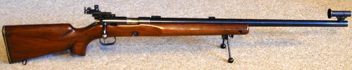 The Remington 40-X .22 Long Rifle